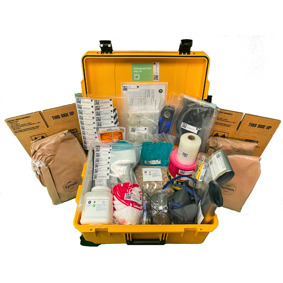 BR-SPILL-DM-PEL Lithium battery emergency kit DM in Case, Pelican