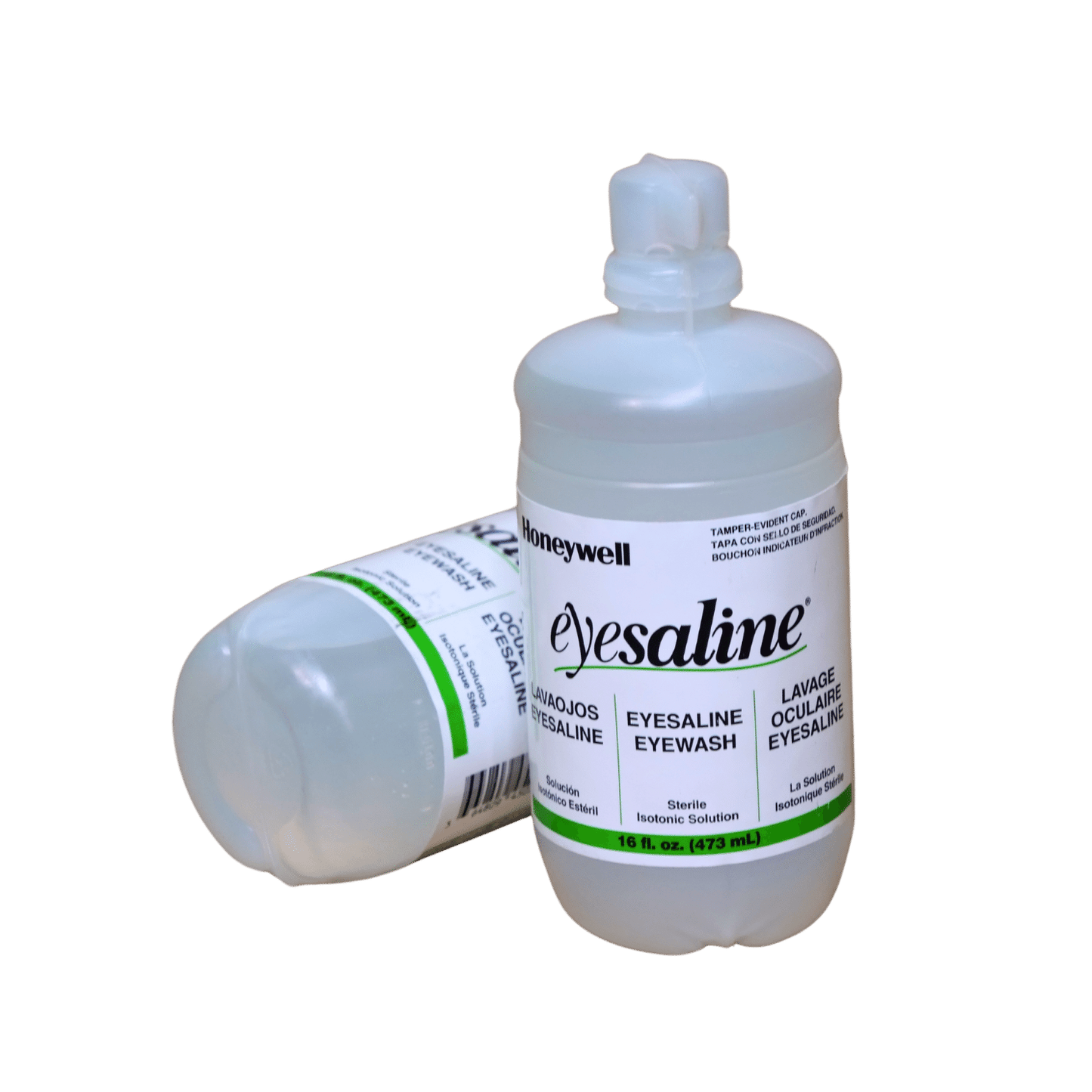 Eyewash, sterile saline, 16 oz bottle