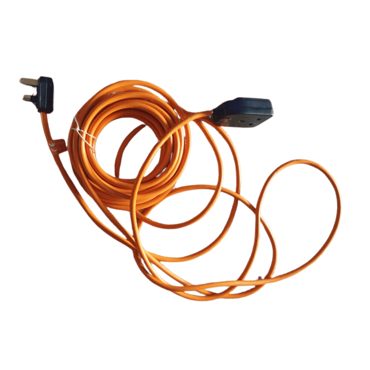 Extension cord, 1 outlet, 10m; CE marked