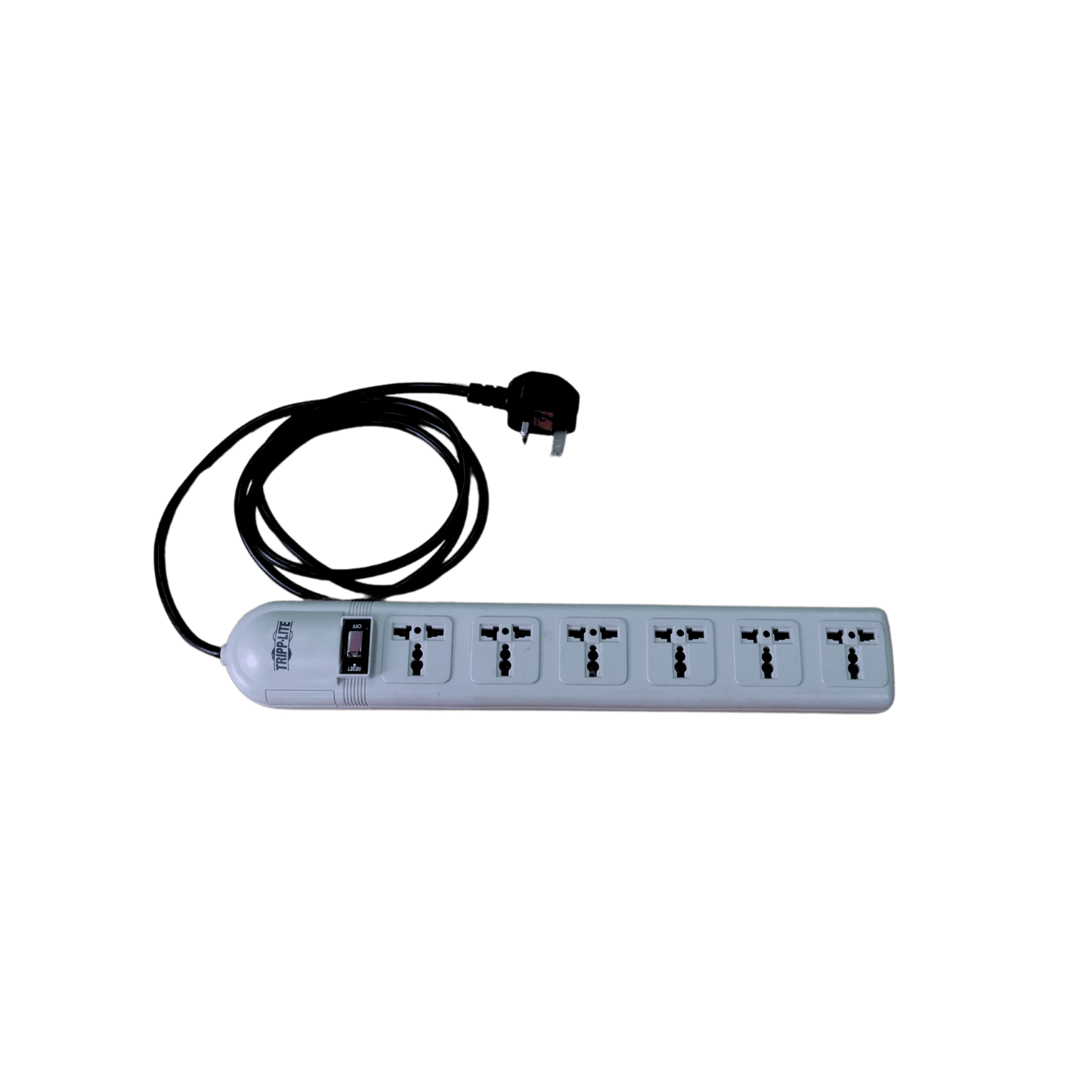 Surge protector, 220/240V, 6 EU outlets, CE marked