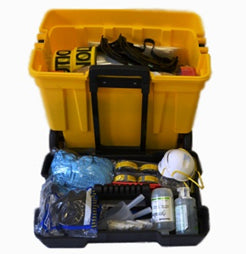 BR-SPILL-HES-PEL Battery Emergency Kit DM in Case, Pelican