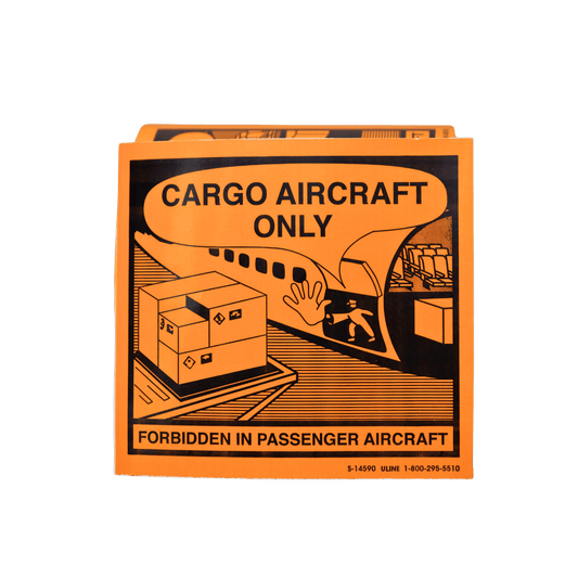 Label, Cargo Aircraft Only, 100 labels
