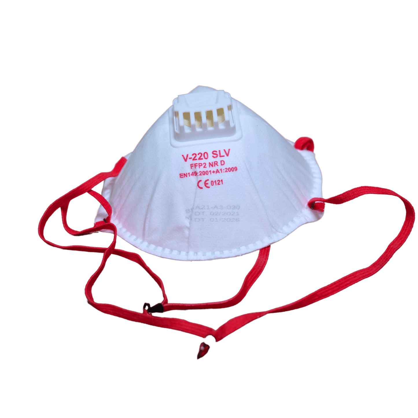 Respirator mask, N95 particulate, CE marked, 10 masks