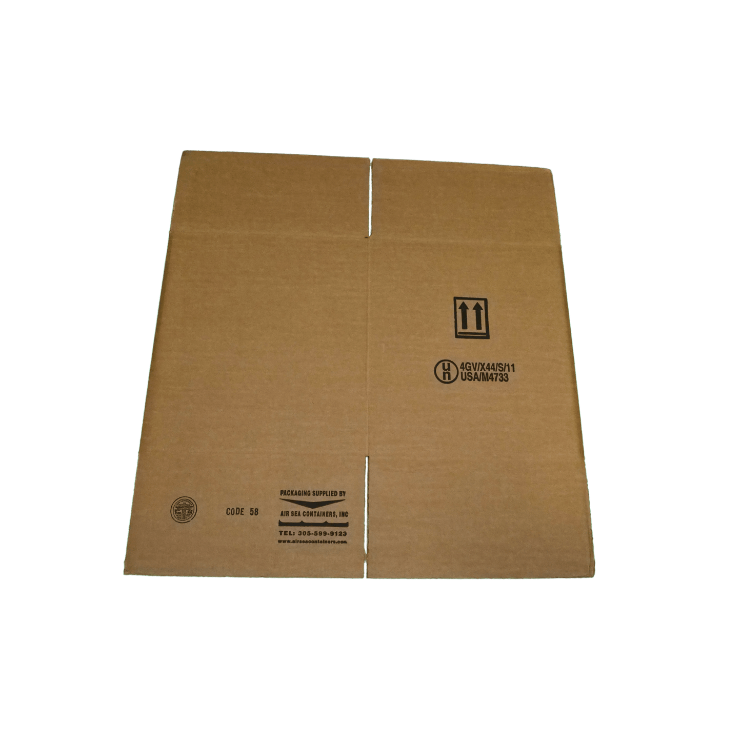 Box, fiberboard, 4GV/X44, 18x18x19in, 5 boxes