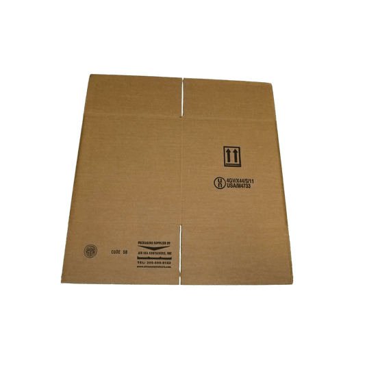 Box, fiberboard, 4GV/X44, 18x18x19in, 5 boxes