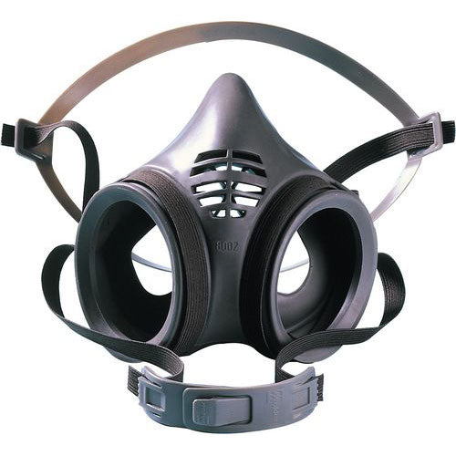 Respirator mask, half-face air purifying, size M; CE marked