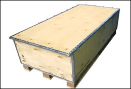 Crate, wood, 50D/Y466, ID 1645x775x400mm, 10 crates